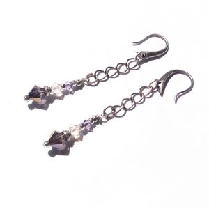 Boho Gypsy Mystery Glam Crystal Delicate Earrings